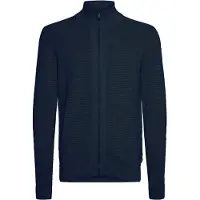 !Solid Cárdigan 'Nicklas' azul oscuro