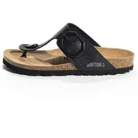 Bayton Sandalias de dedo 'MERCURE' negro