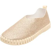 Ilse jacobsen Tulip3272gb Flats Platin Talla: 40 | Mocasines Outlet | Mujer