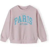 MINOTI Sudadera azul claro / rosa claro