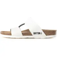 Bayton Zapatos abiertos 'Navia' negro / blanco
