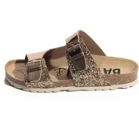 Bayton Zapatos abiertos 'Ilithye' azul / chocolate / amarillo / rosé