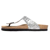 Bayton Sandalias de dedo 'Mercure' plata