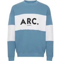!Solid Sudadera 'Caius' azul / negro / blanco