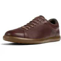 Camper para hombre. K101003-004 Zapatos de piel de cordones Pelotas Soller multicolor (46), Marrón, Plano, Casual, outlet 2026.