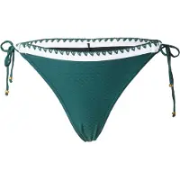 Banana Moon Braga de bikini esmeralda / blanco