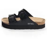 Bayton Zapatos abiertos 'Japet' gris / negro
