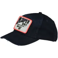 Superdry para mujer. W9010177A Gorra Graphic Trucker marino (OSFA), Casual, Algodón, outlet 2026.