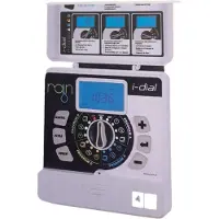 Rain Programador interno I-dial 24V, 4 zonas - Sistema de riego
