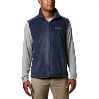 Columbia - Steens Mountain Vest - Chaleco de forro polar size XXL, azul