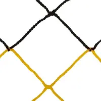 Sporti France Red De Portería 4 Mm Pp Simple Mesh 120 7.50x2.50x0.80x2 M
