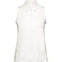 Adidas adidasPolo sin mangas Ultimate365 Solid L White Mujer
