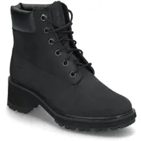 Timberland Kinsley Mid Lace Up Waterproof Boot Black Talla: 39 | Botas Outlet | Mujer | Negro