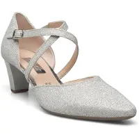 Gabor Zapatos con plataforma plata