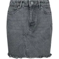 Urban Classics Ladies Heavy Mini Denim Skirt New Grey Washed Talla: 32 | Faldas Vaqueras Outlet | Mujer | Azul