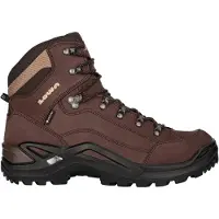 Lowa - Zapatillas de senderismo Hombre - Renegade GTX Mid Espresso de Cuero - Talla 42 - Marrón
