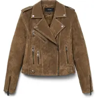 Vero Moda Chaqueta de entretiempo 'VMRoyceAlice' marrón