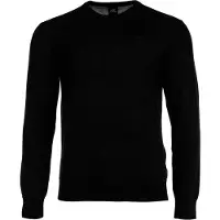 Armani Exchange para hombre. 8NZM3AZM8AZ1200 Jersey hilo suave negro (S), Casual, Lana, outlet 2026.