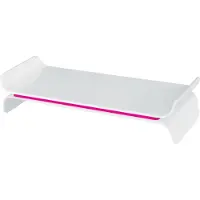 Leitz 6504 WOW soporte para monitor rosa