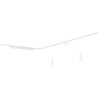 Philips Hue Perifo Kit En Forma De L Base De Techo (2 Suspendidas, 1 Barra De Luz)