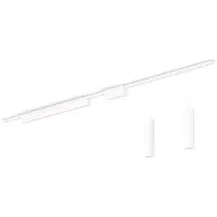 Philips Hue Perifo Kit Base De Techo Recto (2 Suspendidas, 1 Barra De Luz)