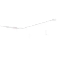 Philips Hue Perifo Kit En Forma De L Base De Techo (2 Suspendidas, 1 Barra De Luz)