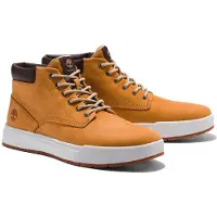 Timberland para hombre. TB0A5PRV2311 Zapatillas de piel Maple Grove amarillo (49), Plano, Cordones, Casual, outlet 2026.