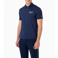 EA7 para hombre. 8NPF23_PJEMZ Polo Sport Ventus 7 marino (XXS), Azul, Casual, Deportivo, Poliéster, Manga corta, outlet 2026.