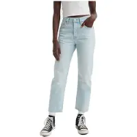 Levi's 501 Original Lightweight Cropped Jeans Talla: W26L30 | Vaqueros Rectos Outlet | Mujer