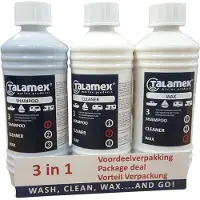 Talamex Kit De Mantenimiento Champú/limpiador/cera