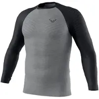 Dynafit - Tour Light Merino L/S Tee - Ropa interior merino size XL, gris