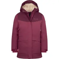 TROLLKIDS - Girl's Oslo Coat Pro - Abrigo size 140, morado/rojo
