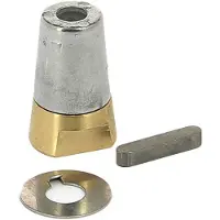 VETUS Eje Completo De Ojiva De Bronce Y ánodo De Zinc