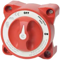 Blue Sea Systems Interruptor De Batería De Encendido/apagado Serie E