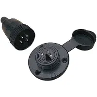 Sea-dog Line Conector Eléctrico Polarizado De 4 Pines