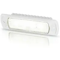 Hella Marine Faro Sea Hawk R, 7W, lente transparente, 550 lúmenes