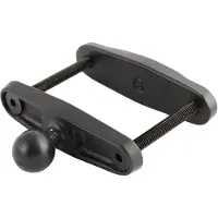 Ram Mounts Base De Abrazadera De Poste Cuadrada De 3´´ De Ancho