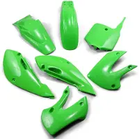 Ufo Kit De Plásticos Kawasaki Klx 110 09 Ka37002@026