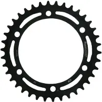 Supersprox Corona Trasera Steel Yamaha 530x38 Rfe859x38blk