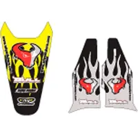Why Stickers Kit De Gráficos Suzuki Rm-z450 2005-2007 Rear Fender