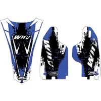 Why Stickers Kit De Gráficos Yamaha Wr450f 2007-2009 Rear Fender