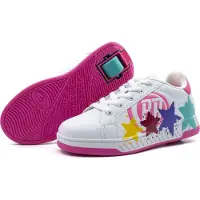 Breezy Rollers Zapatillas con ruedas SPLASH niña - Blanco - 30