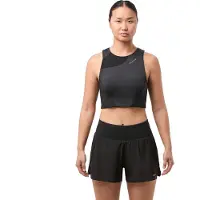 Nnormal - Women's Trail Cropped Top - Sujetador deportivo size L, negro