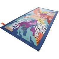 Mares - Seaside Towel - Toalla de microfibra size 80 x 160 cm, azul