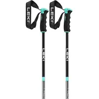 LEKI - Women's Neolite Airfoil - Bastones de esquí size 125 cm, gunmetal / light turquoise