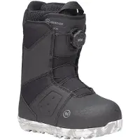 Nidecker - Botas de snowboard niños - Micron Black - Talla Infantil 22 - Negro
