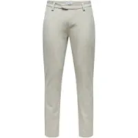 Only & Sons Pantalón chino 'ONSBrad' gris claro