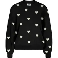 Noisy May Jersey 'NMCharlott' negro / offwhite