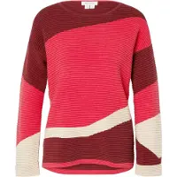 White Stuff Jana Abstract Jumper Plum Multi Talla: 14 | Sudaderas con Capucha Outlet | Mujer | Magenta