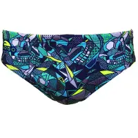 Turbo Bañador Slip Skull Geo